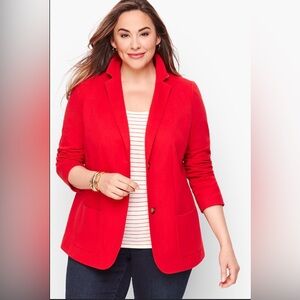 Talbots Woman Aberdeen NWT One Button Blazer Plus Sz 18w $179